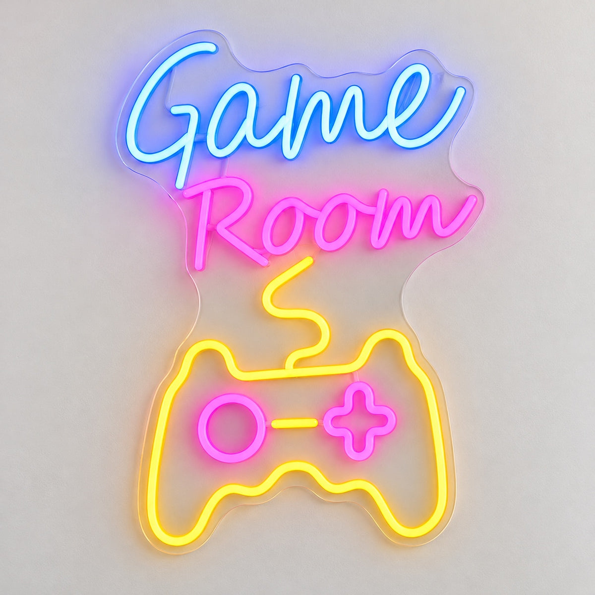 Game Room LED Neon Sign Script with Controller - Shineneon