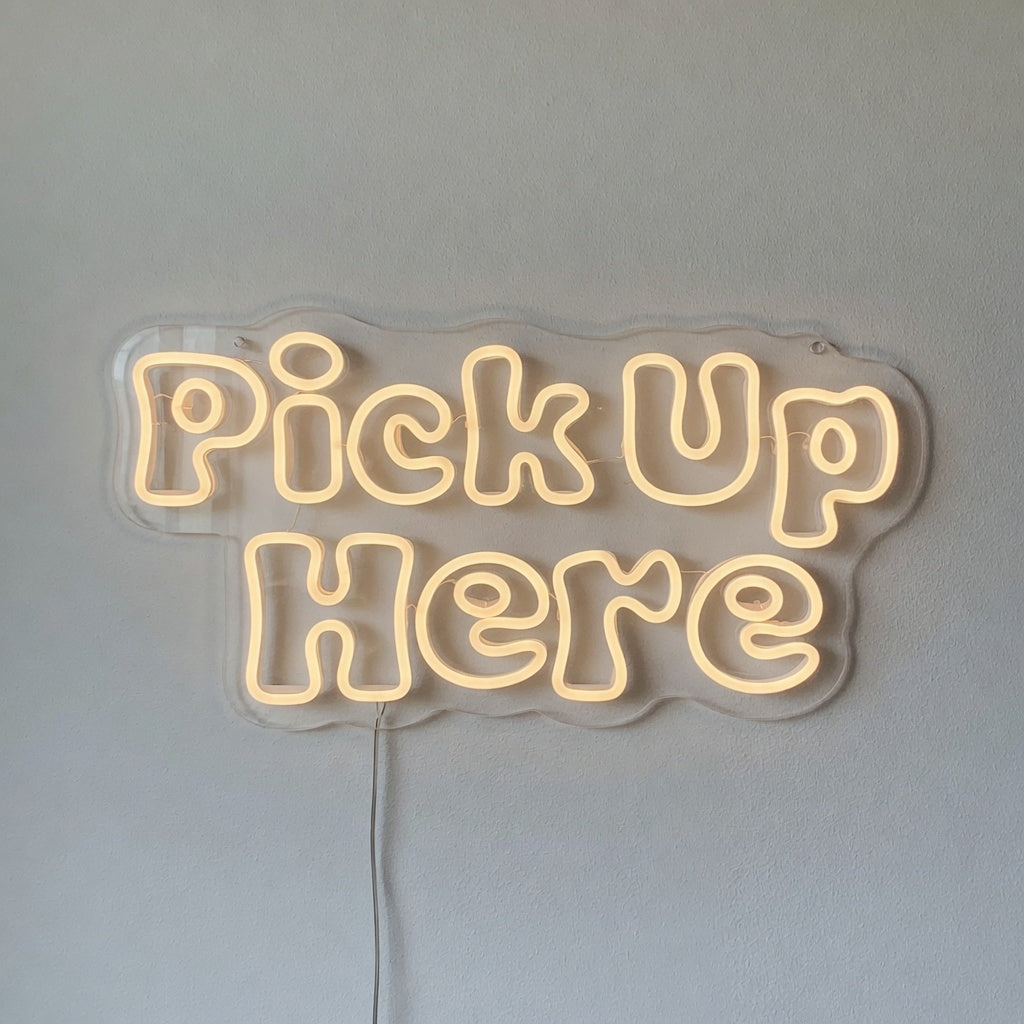 Pick Up Here LED Neon Sign - Shineneon