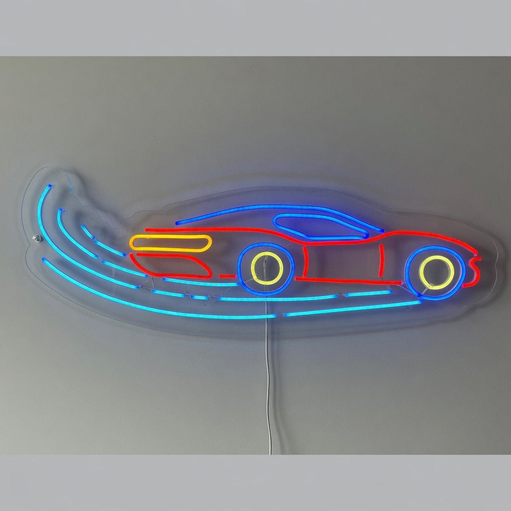 Racing Car LED Neon Sign - Shineneon