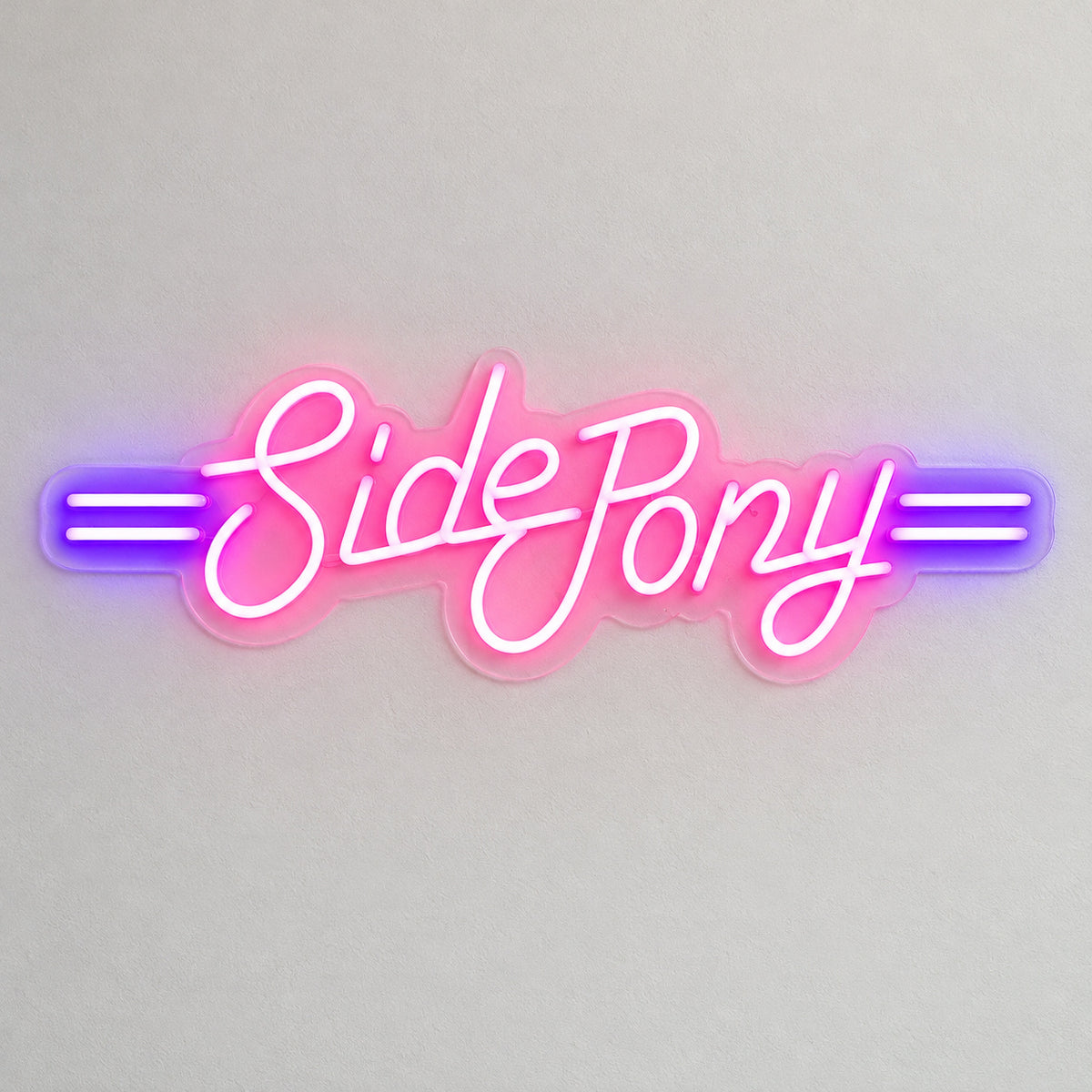 Side Pony LED Neon Sign for Salon Light Up Business Decor Wall Neon Signs - Shineneon