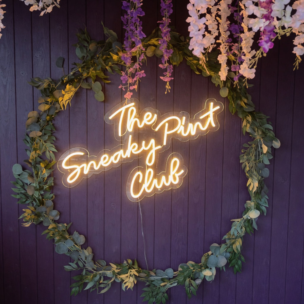 The Sneaky Pint Club LED Neon Sign for Bar - Shineneon