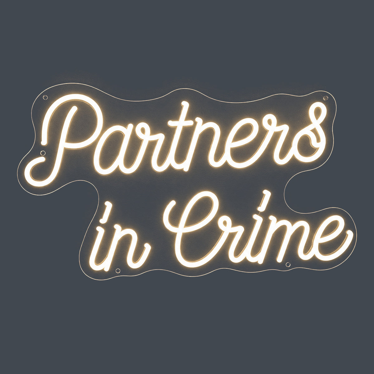 Partners In Crime LED Neon Sign Wall Neon Signs - Shineneon