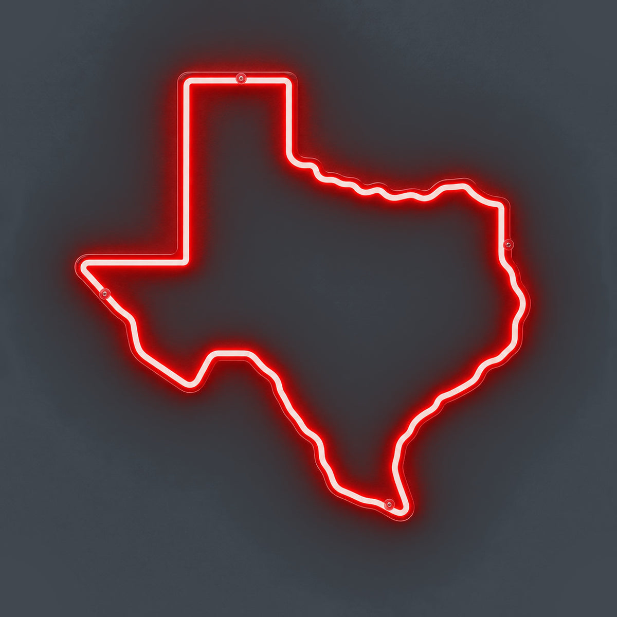 Texas State Map LED Neon Sign - Shineneon