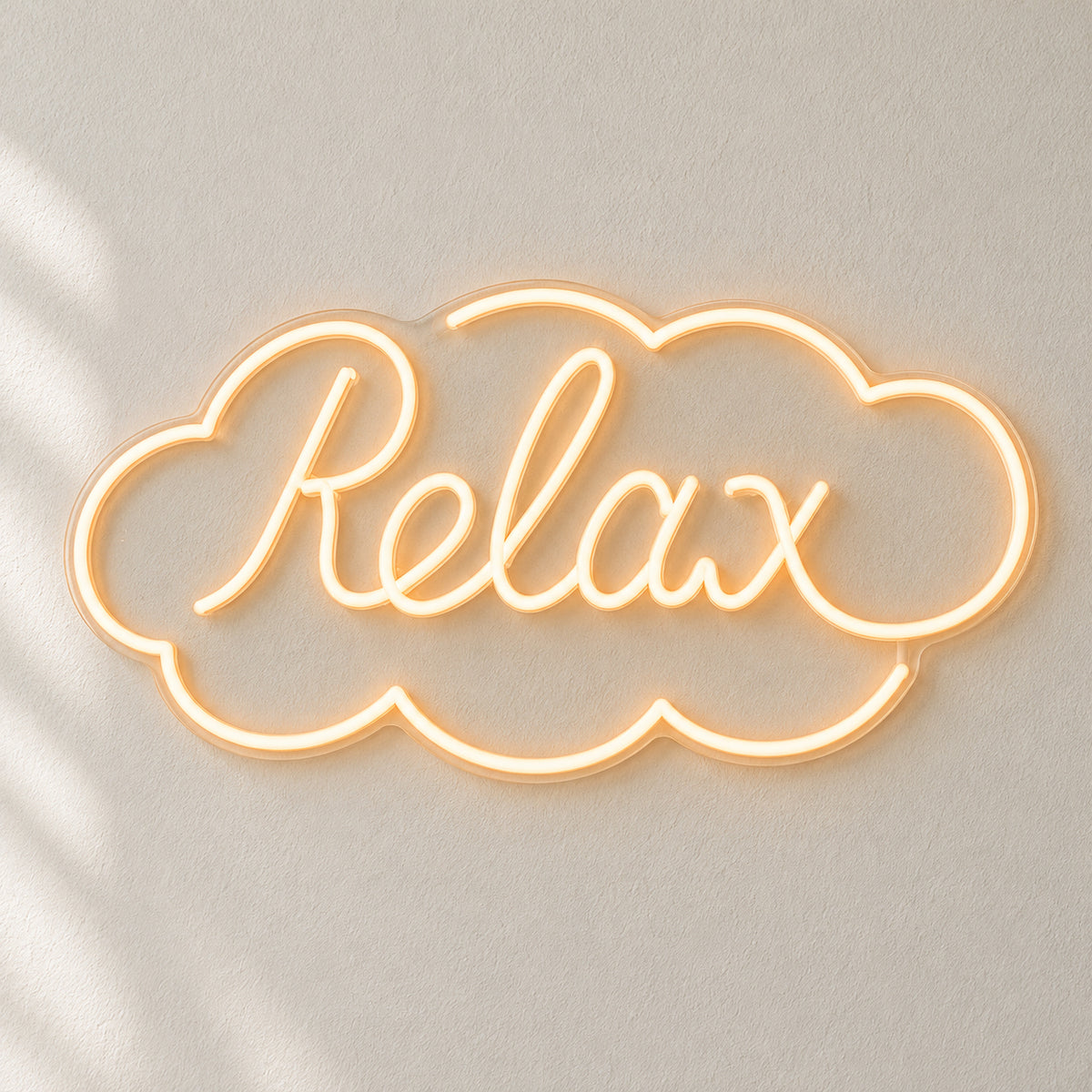 Relax Cloud LED Neon Sign Dimmable Wall Light - Natural Light Product Image