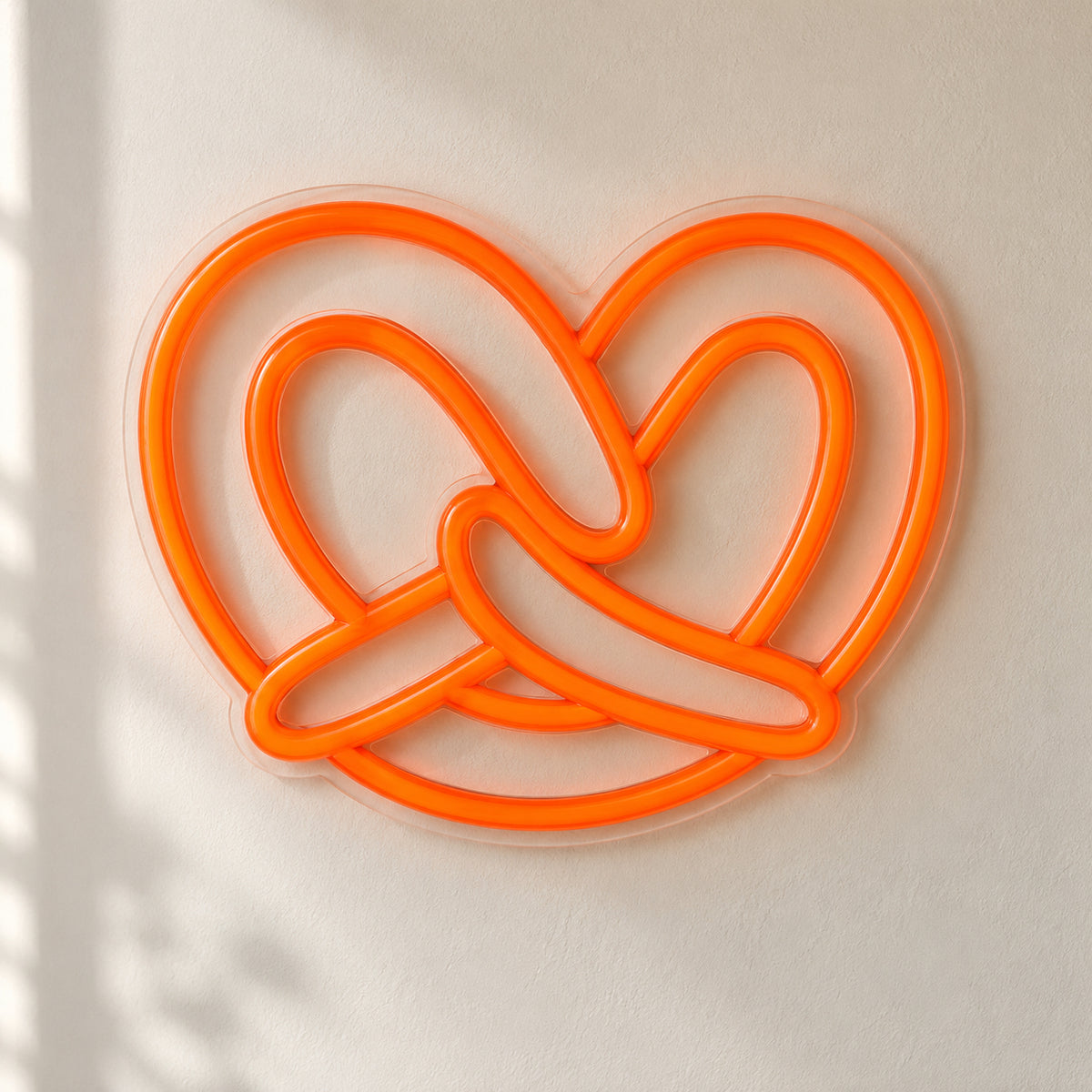 Pretzel LED Neon Light for Cafes & Bars - Natural Light Product Image
