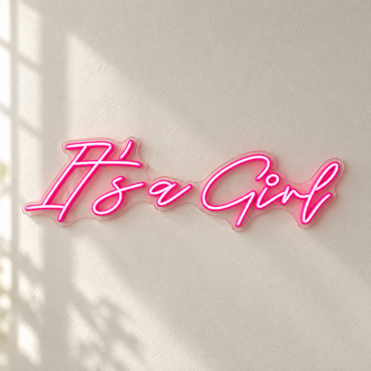It's a Girl LED Neon Sign Dimmable Wall Light - Natural Light Product Image