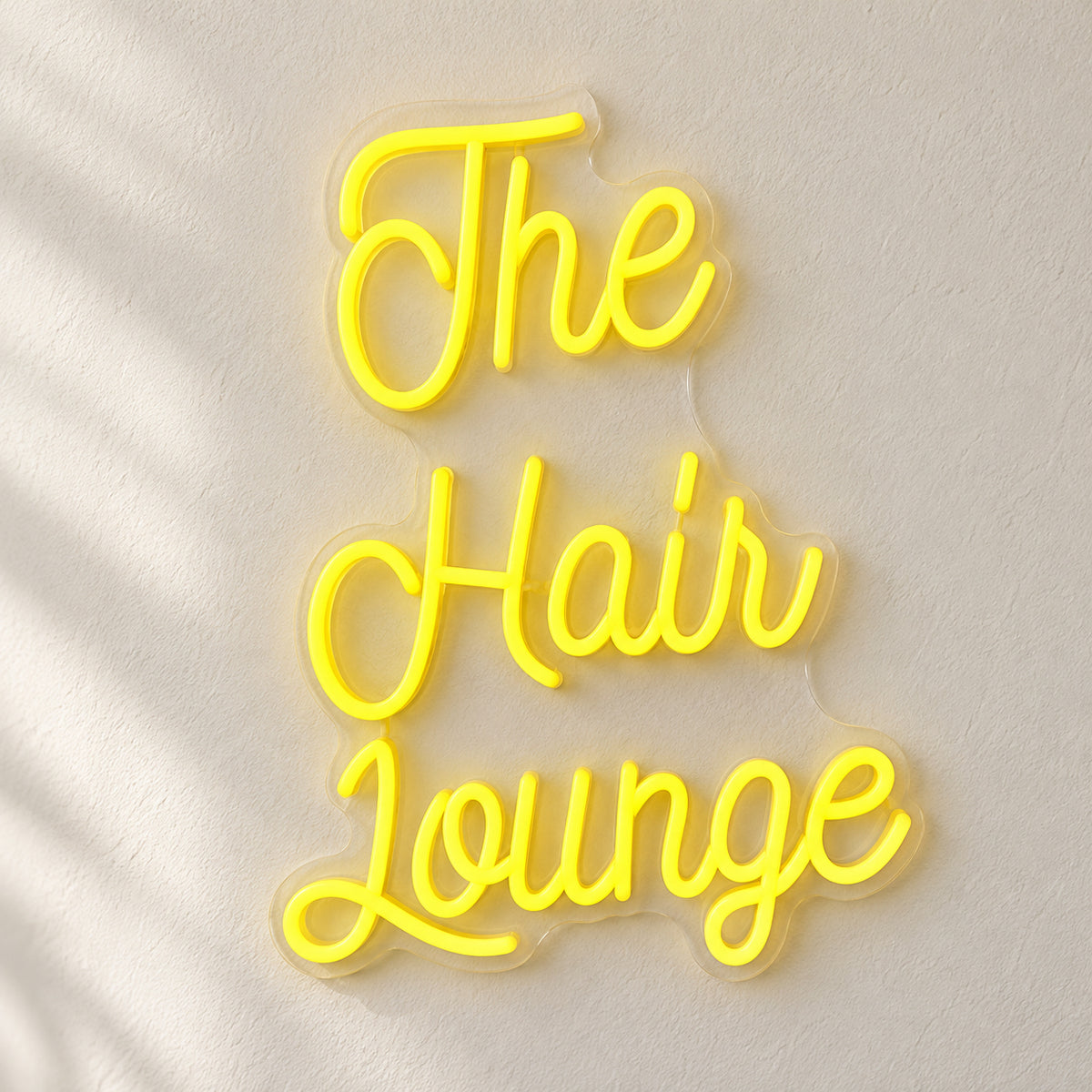 The Hair Lounge LED Neon Sign Dimmable Wall Light - Natural Light Product Image