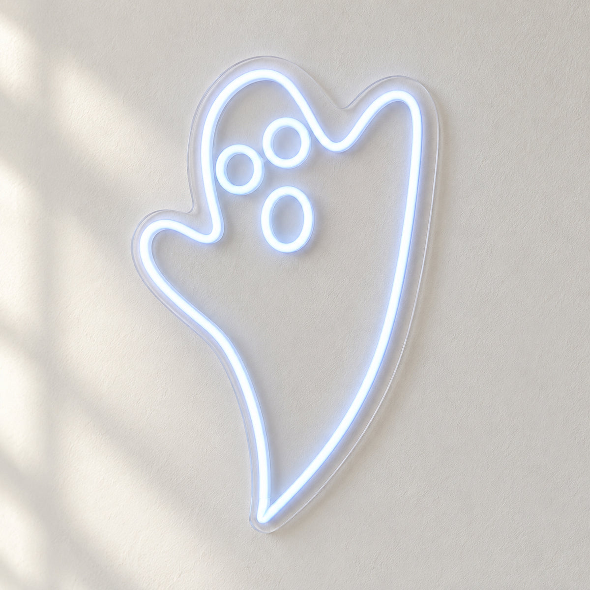 Ghost LED Neon Sign Dimmable Wall Light - Natural Light Product Image