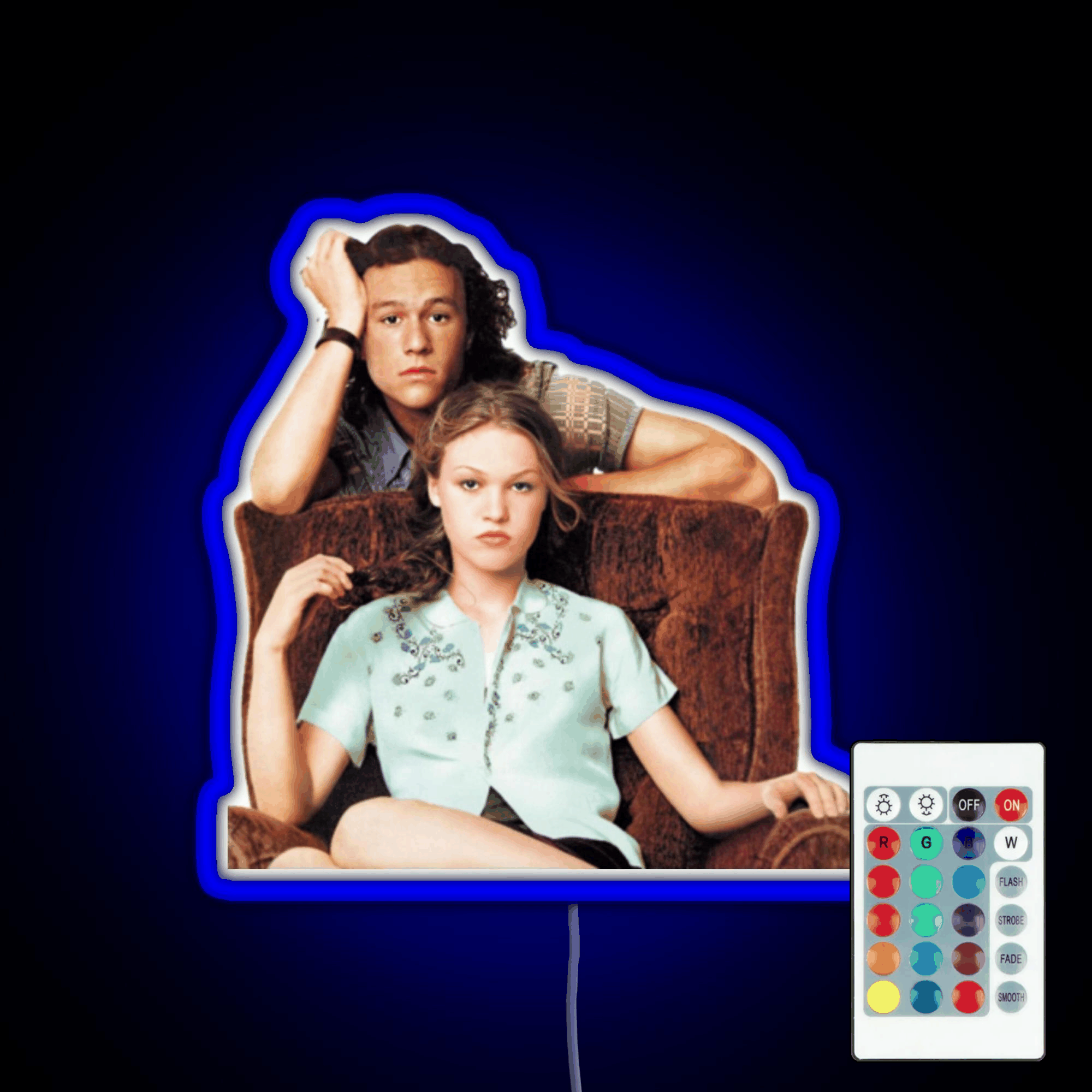 10 Things I Hate About You Rgb Led Neon Sign Pop Wall Art