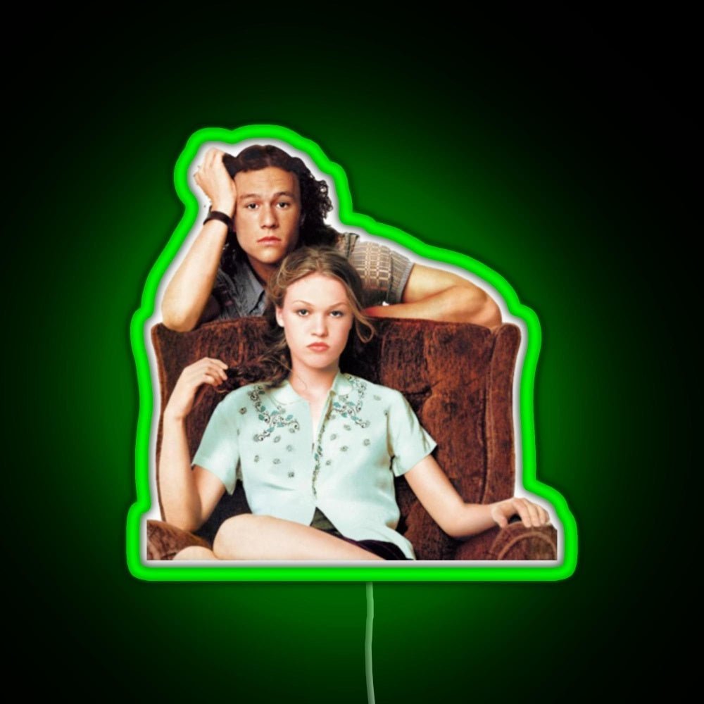 10 Things I Hate About You Rgb Led Neon Sign Pop Wall Art - Shineneon