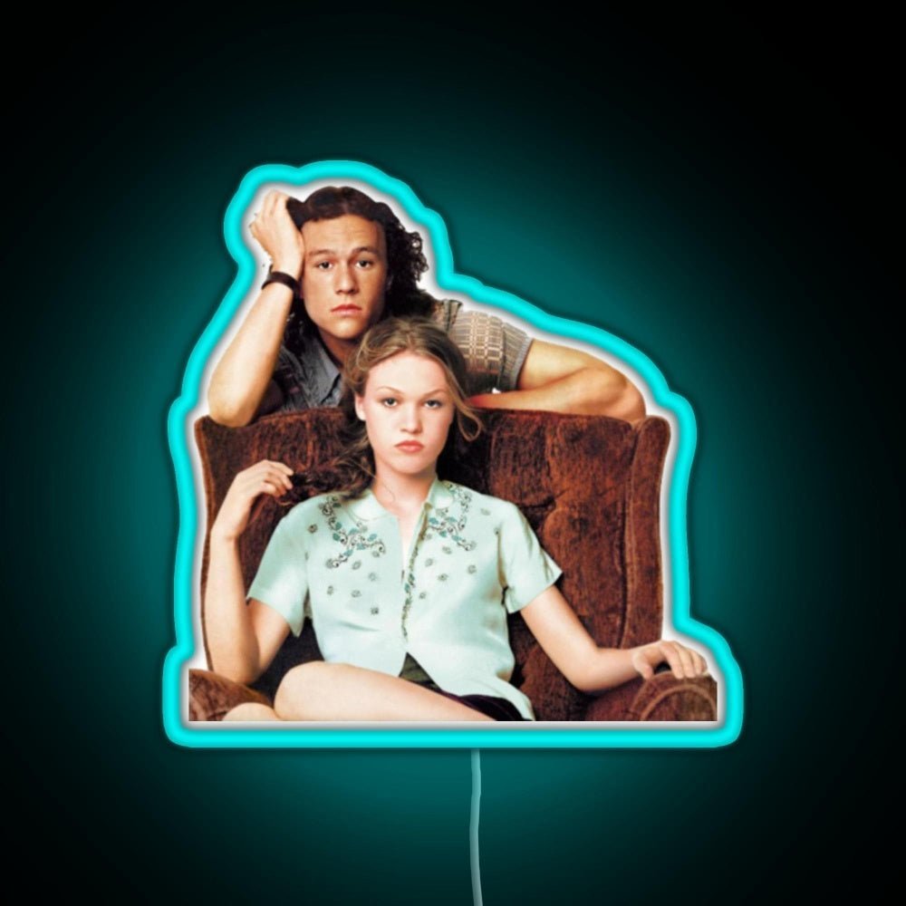 10 Things I Hate About You Rgb Led Neon Sign Pop Wall Art - Shineneon