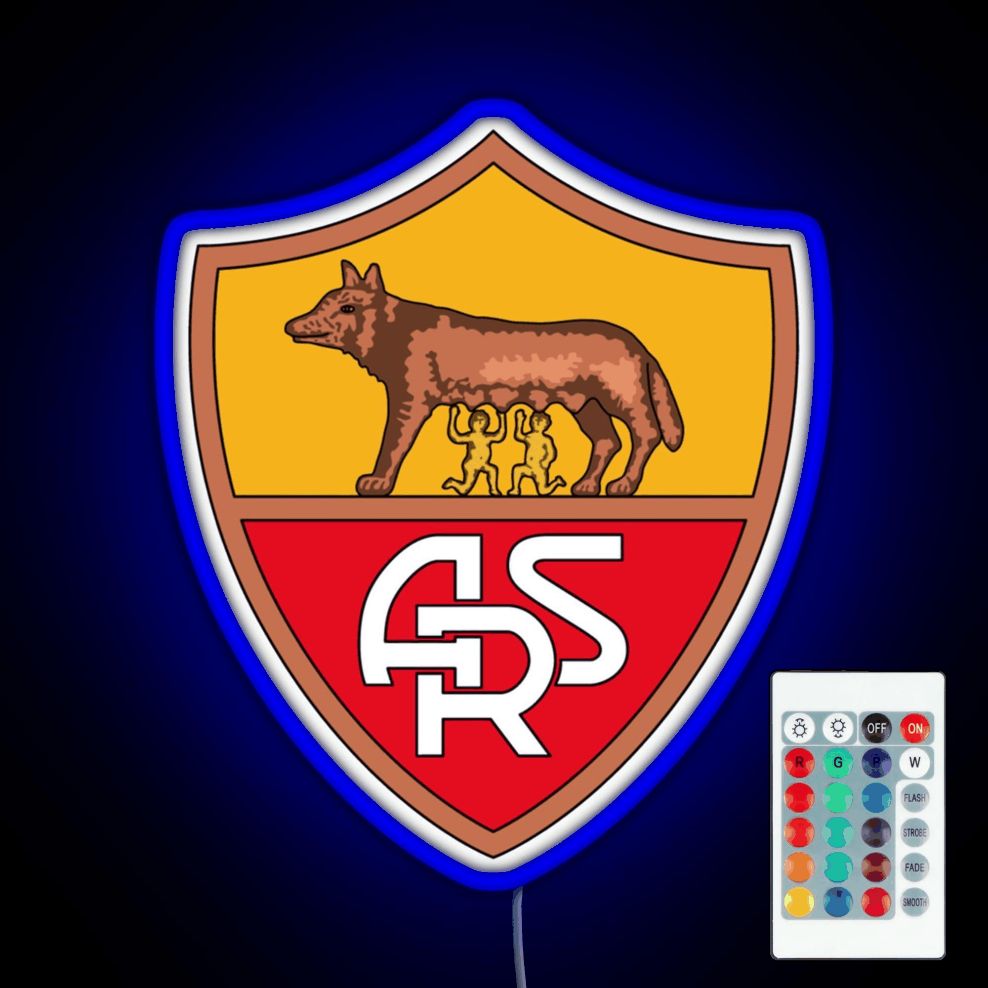 1927 Badge Rgb Led Neon Sign Pop Wall Art