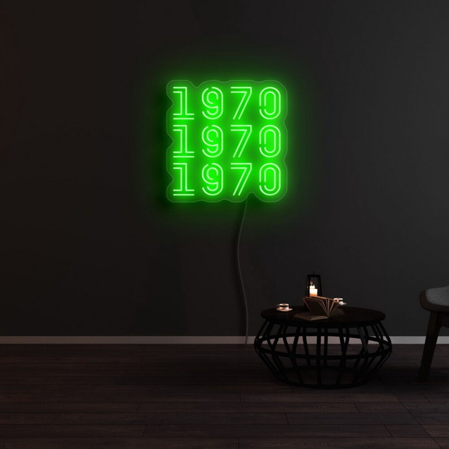 1970 1970 1970 Neon Sign | Shineneon