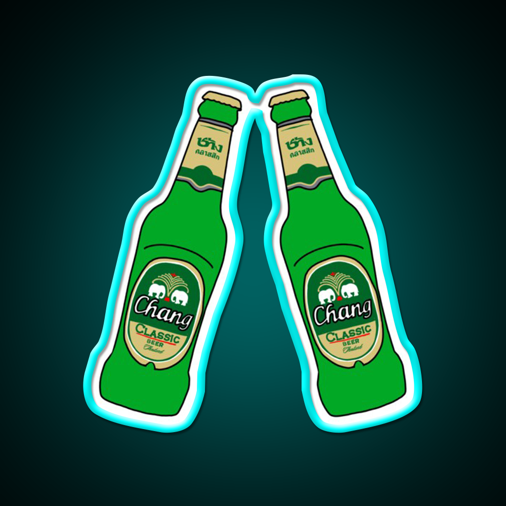 2 Changzzzzz Beer Bar Decor Led Neon Sign Rgb Color