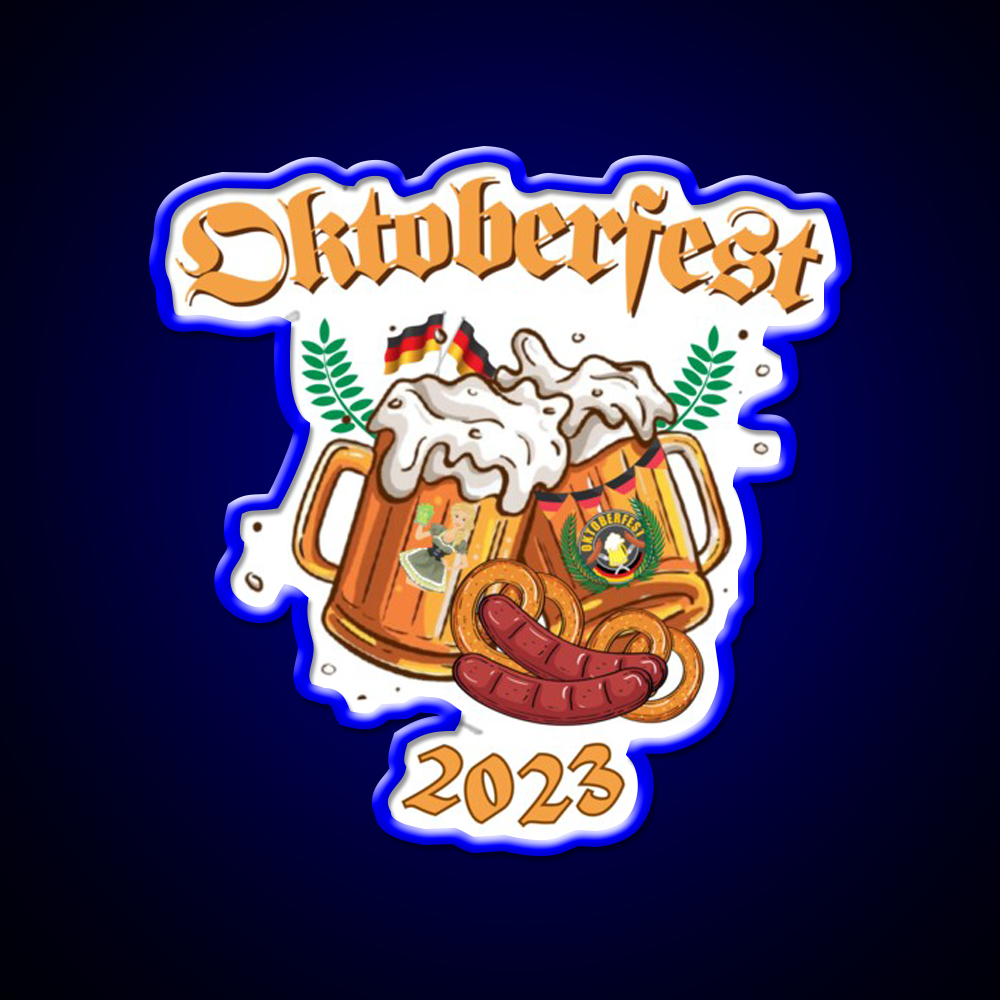 2023 Oktoberfest Beer Festival Gear Beer Bar Decor Led Neon Sign Rgb Color - LED neon sign view 5