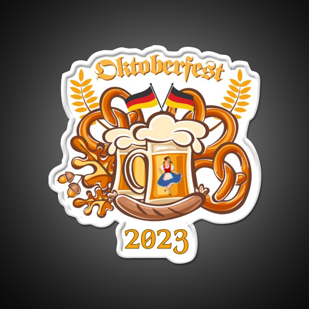 2023 Oktoberfest German Beer Festival Beer Bar Decor Led Neon Sign Rgb Color - LED neon sign view 11