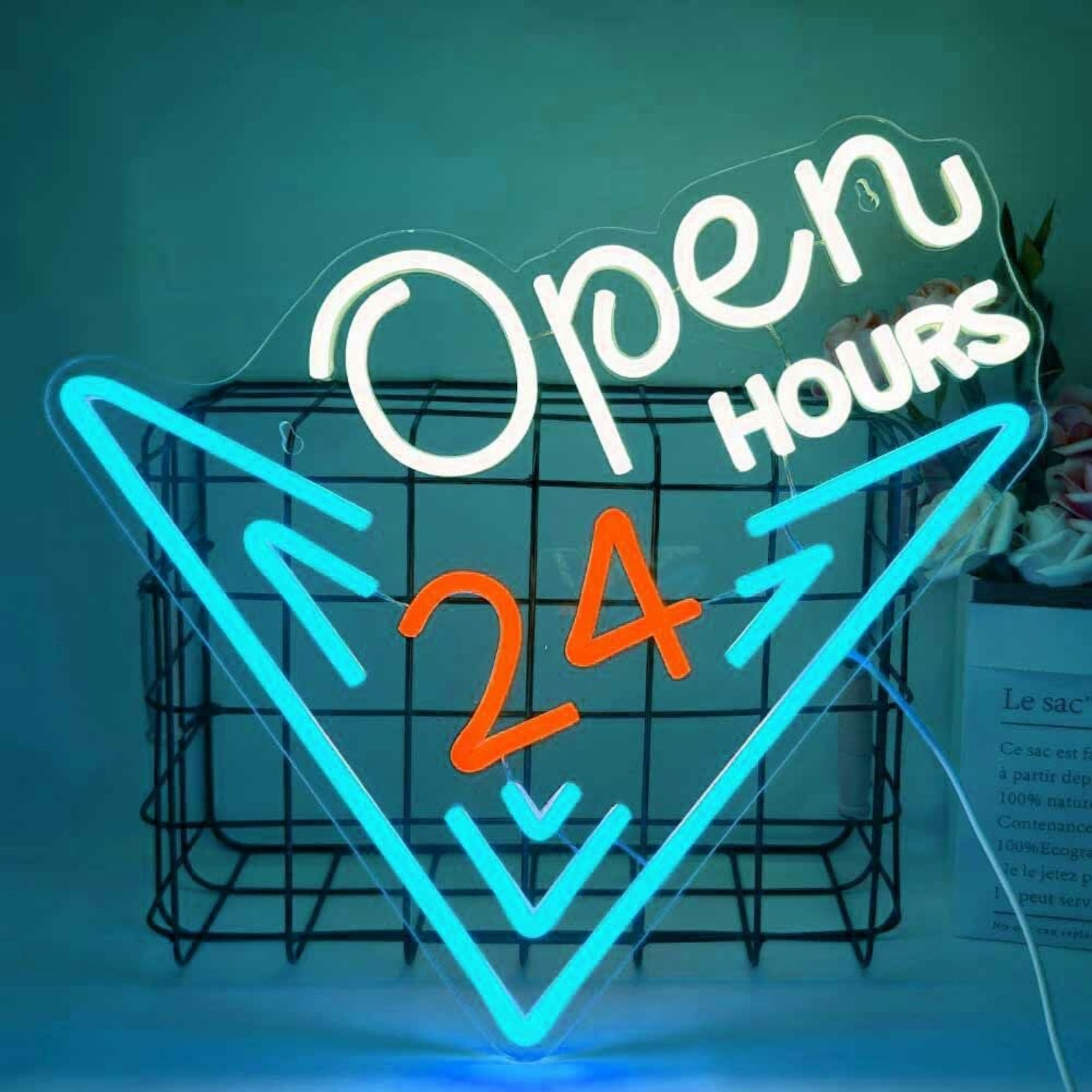24 Hours Open Neon Sign | Shineneon