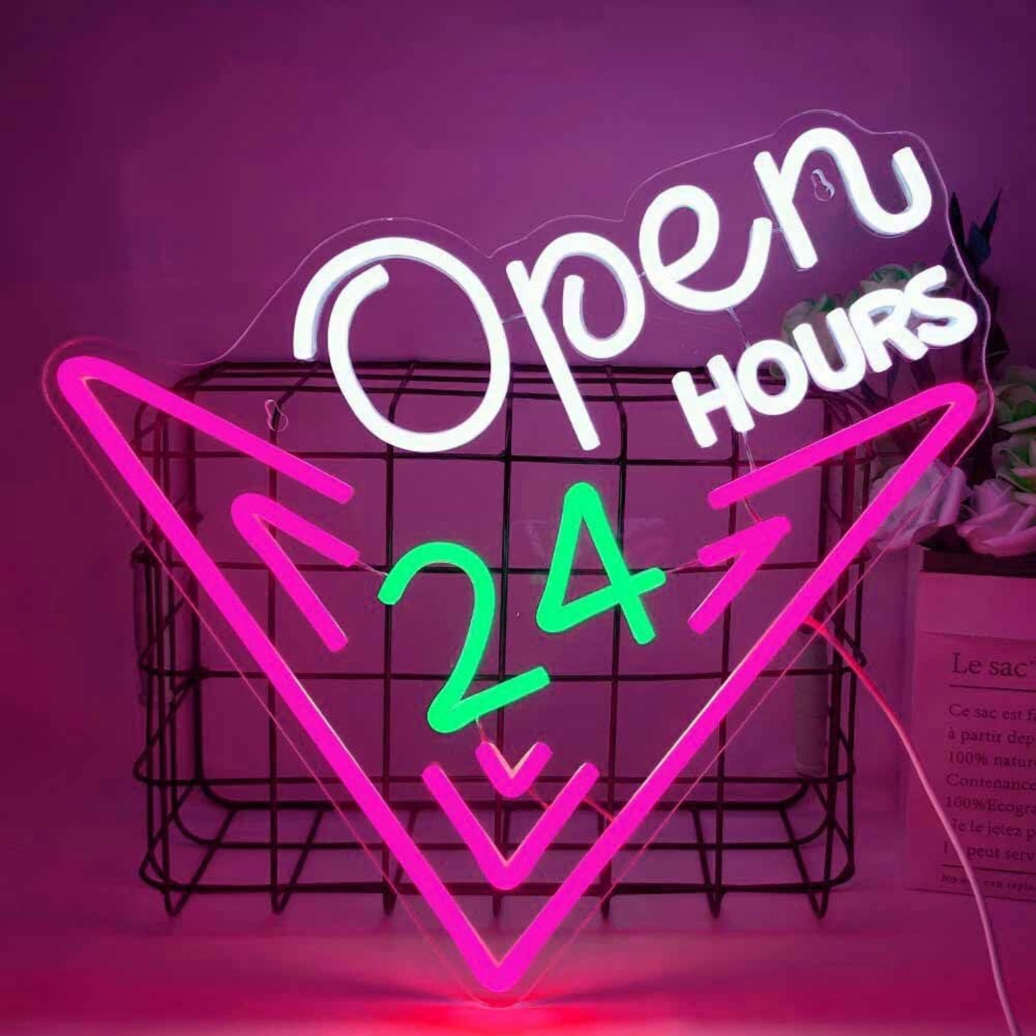 24 Hours Open Neon Sign | Shineneon