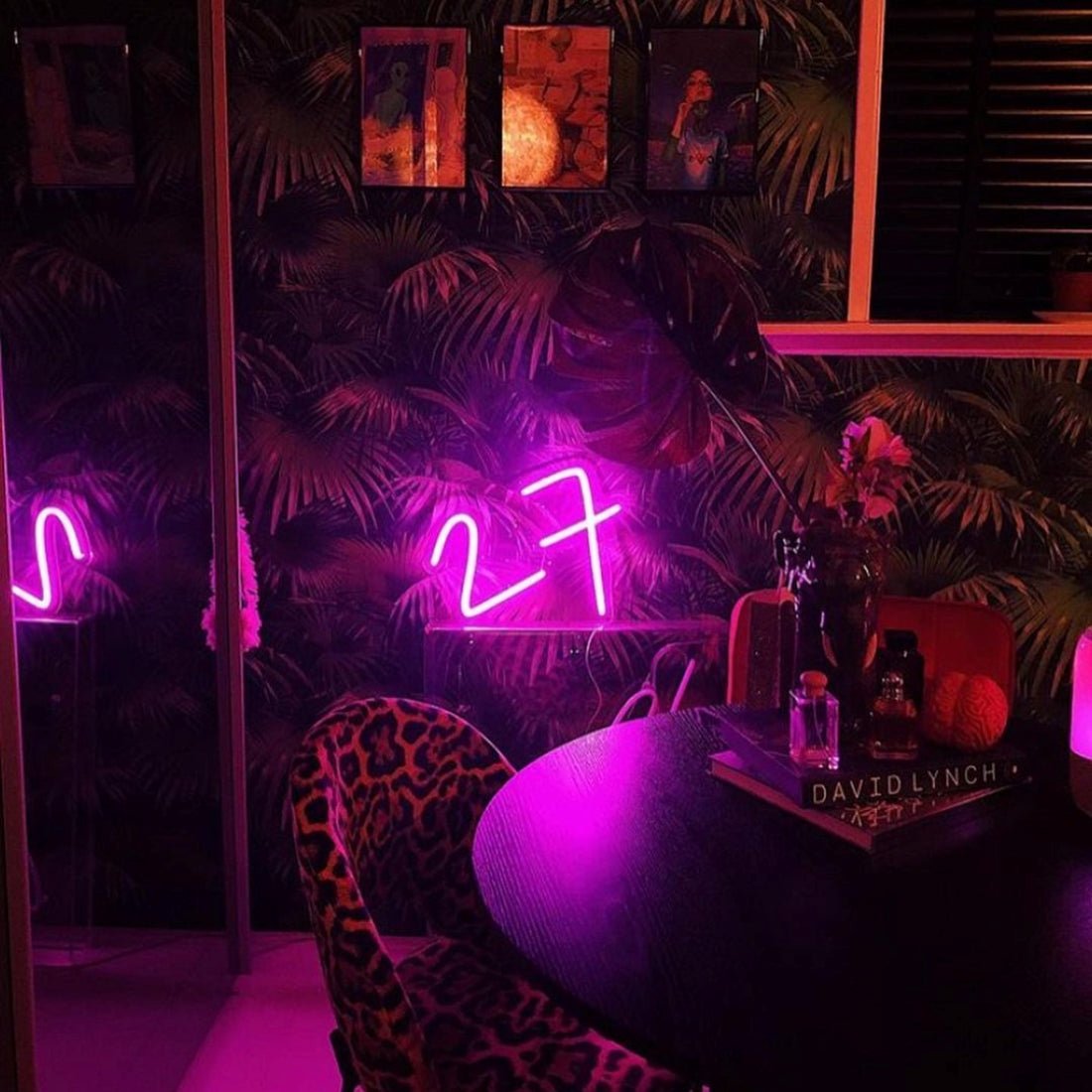 27 Number Neon Signs Neon Lights Led Neon Signs For Room Bars Light - Shineneon