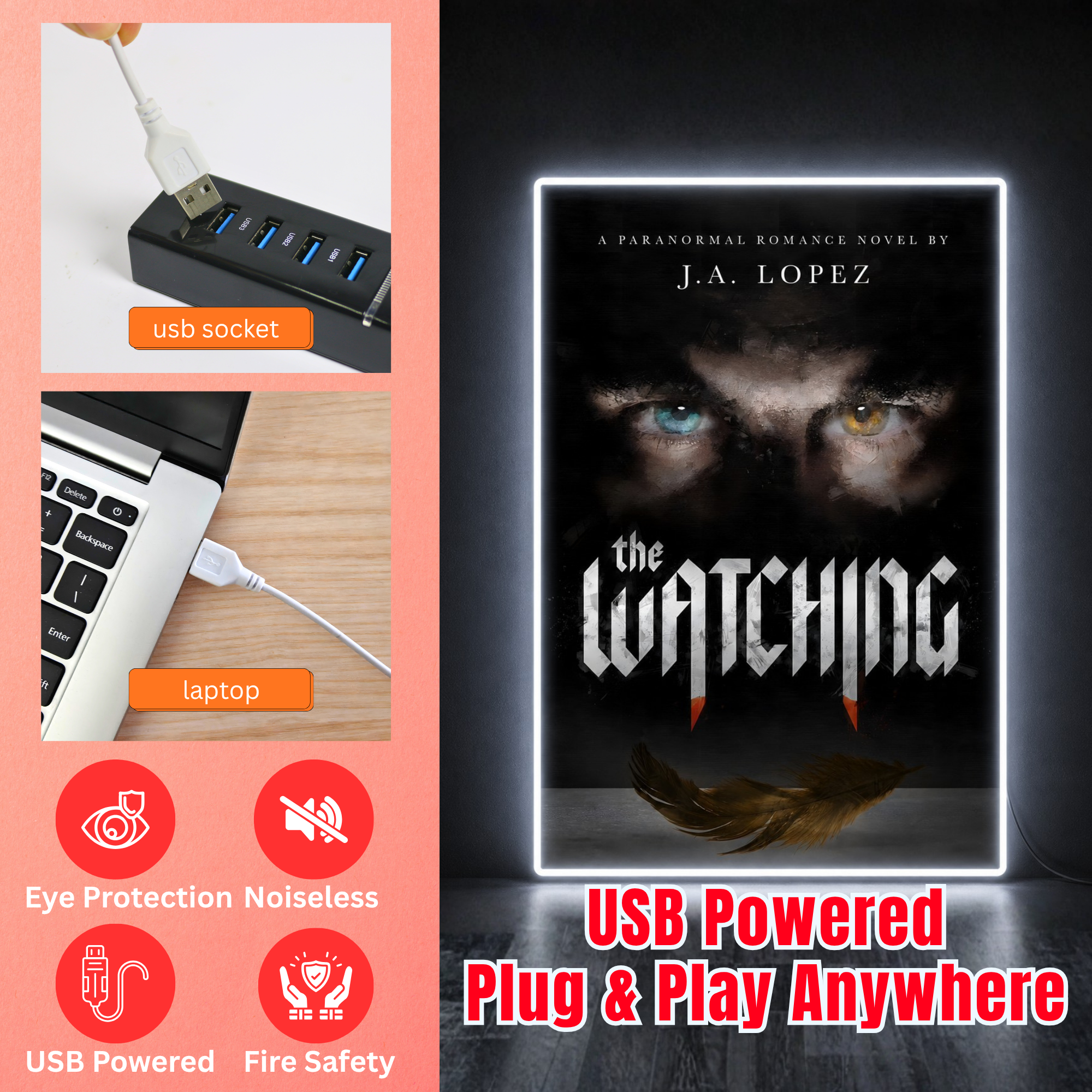 The Watching Custom Led Neon Sign USB Power