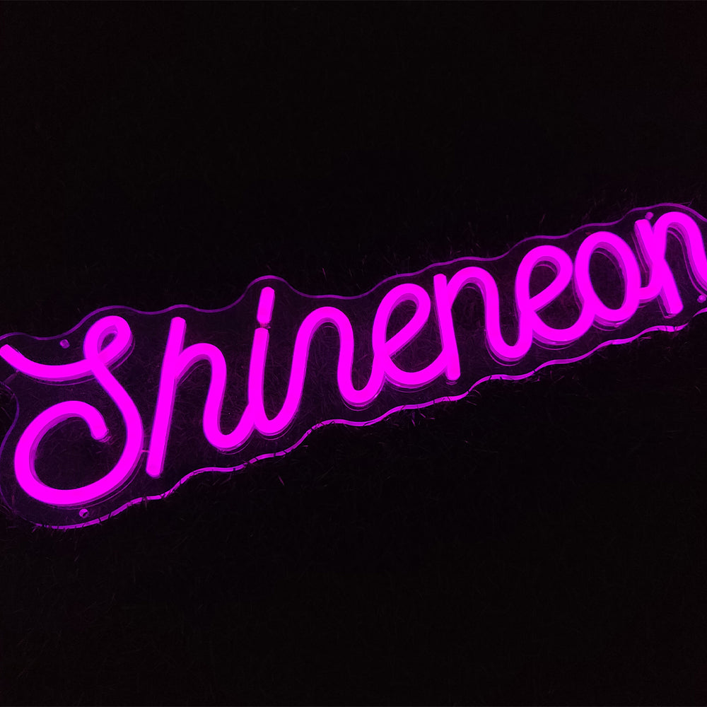 Viridiana's Cowboy Cat Custom Led Neon Sign - Pink