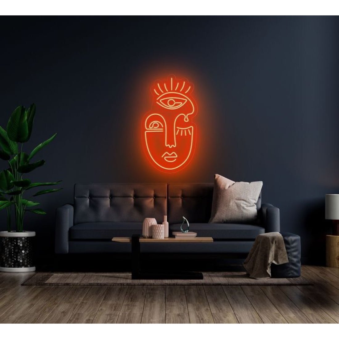 3 Eyes Art Led Sign Business Neon Sign - Shineneon