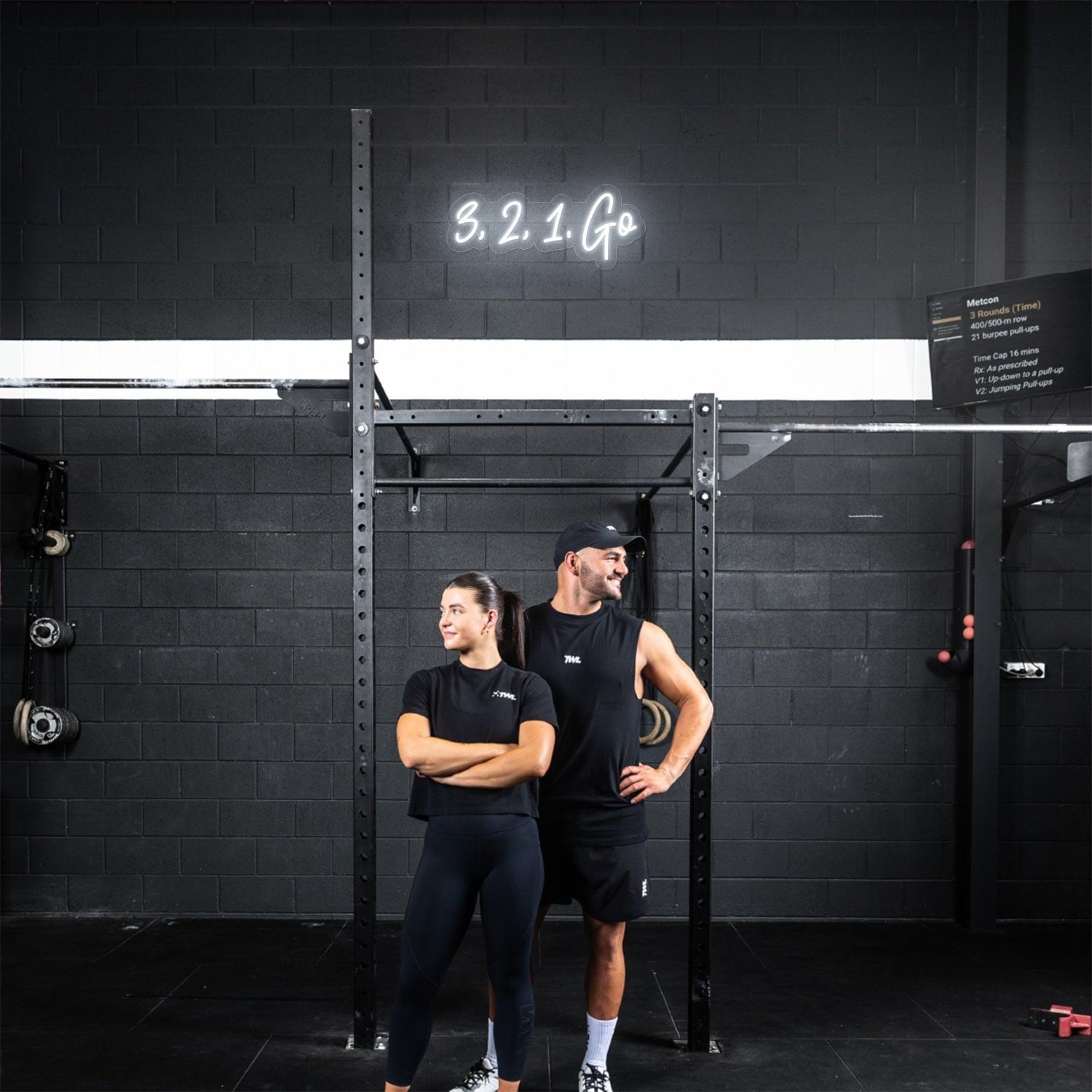 321go Green Handwritten Led Neon Sign For Gym Wall Art | Shineneon