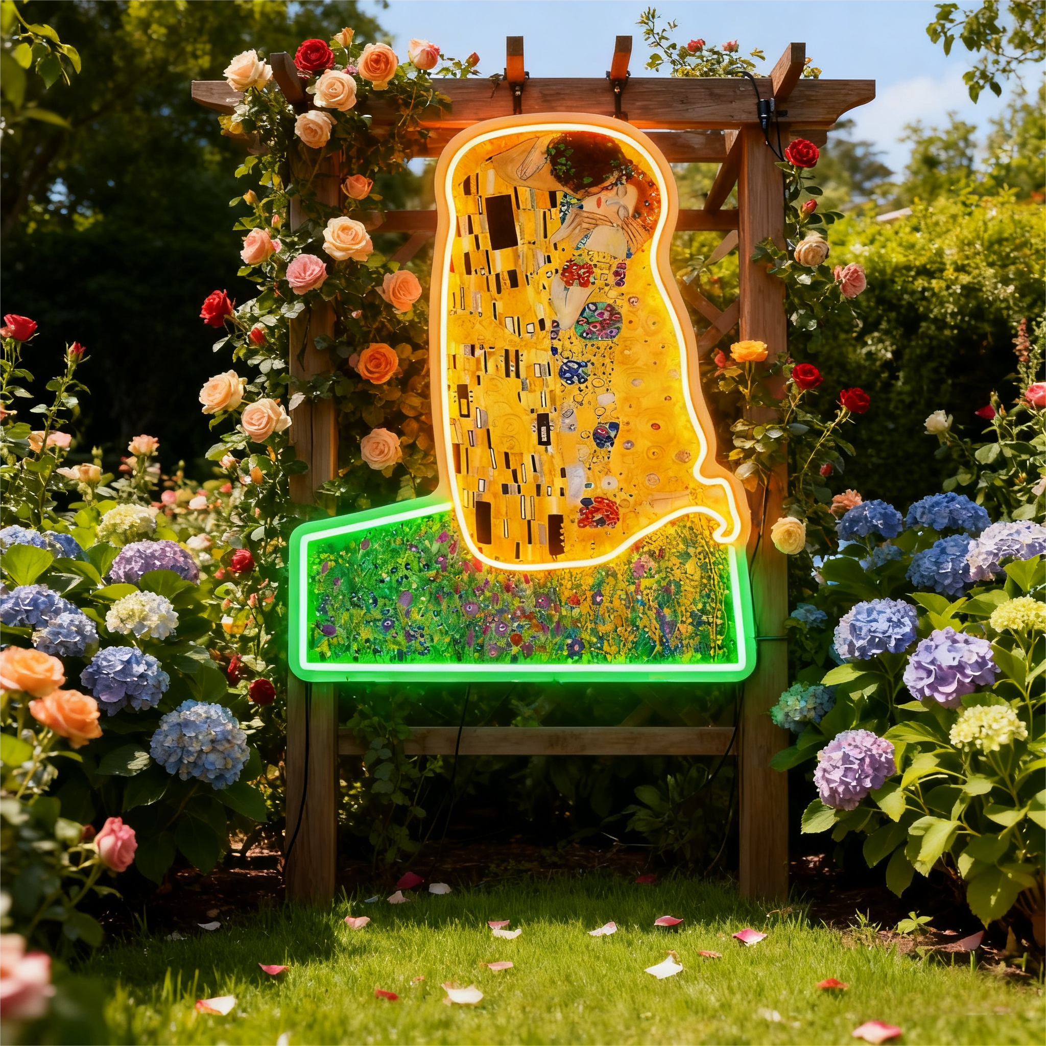 The Classic Artworks Neon Sign Wall Art