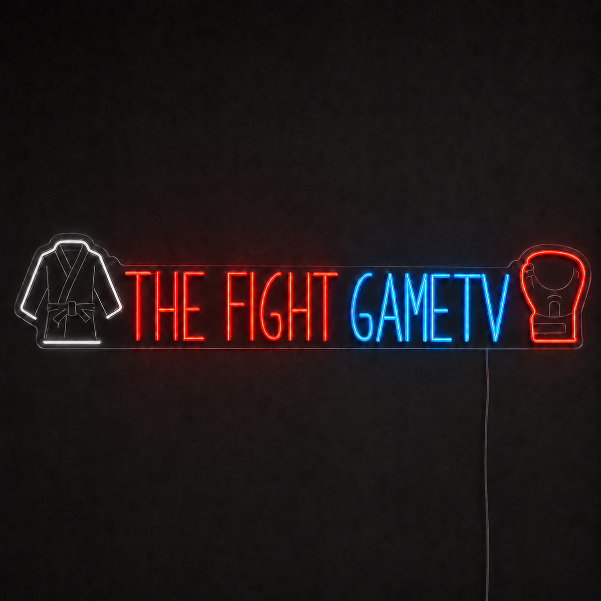 THE FIGHT GAMETV Custom LED Neon Sign