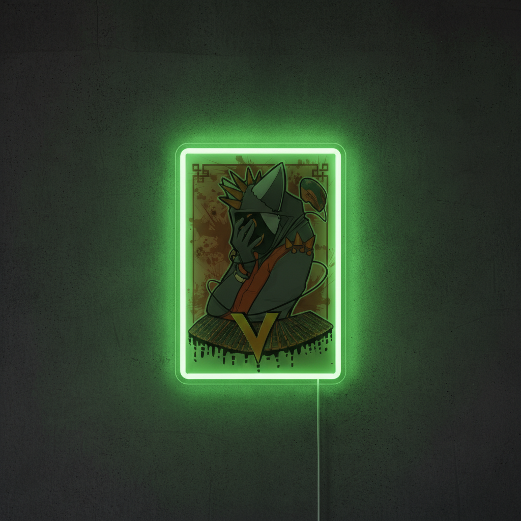 ShineNeon™ Cyber-V LED Neon Sign Gaming Room Wall Decor(USB Power)