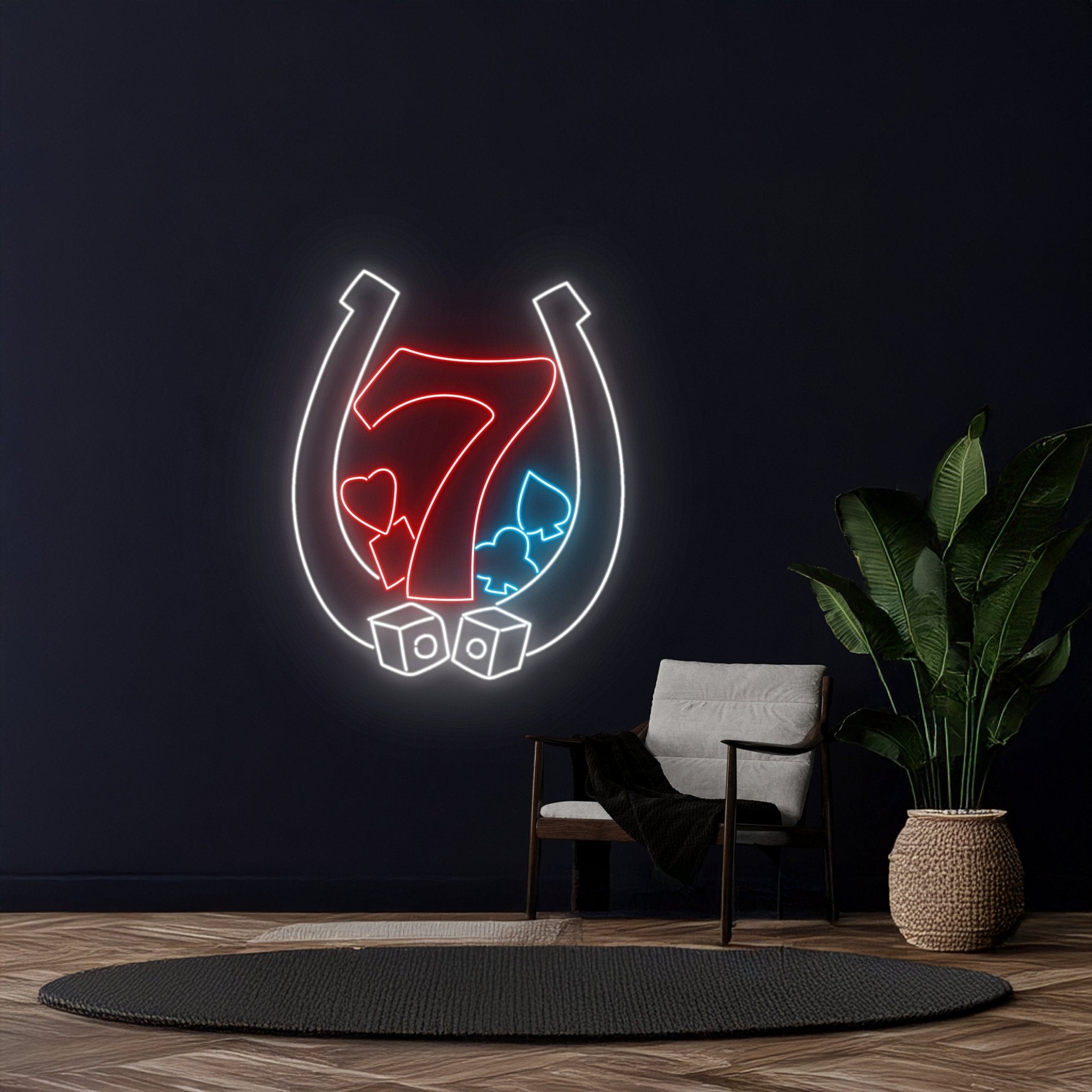 7 Horseshoe Led Sign - Shineneon