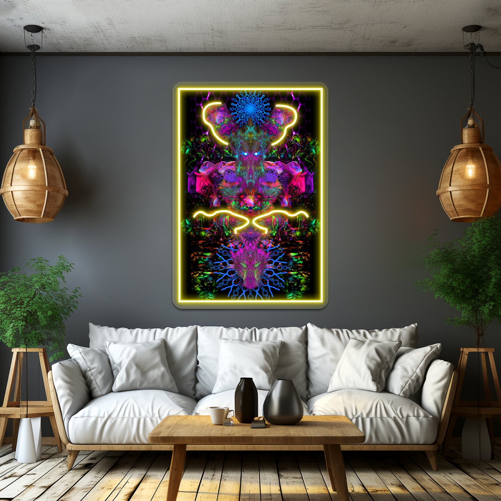 7 Temporal Spirits Wall Artwork Neon Signs | Shineneon