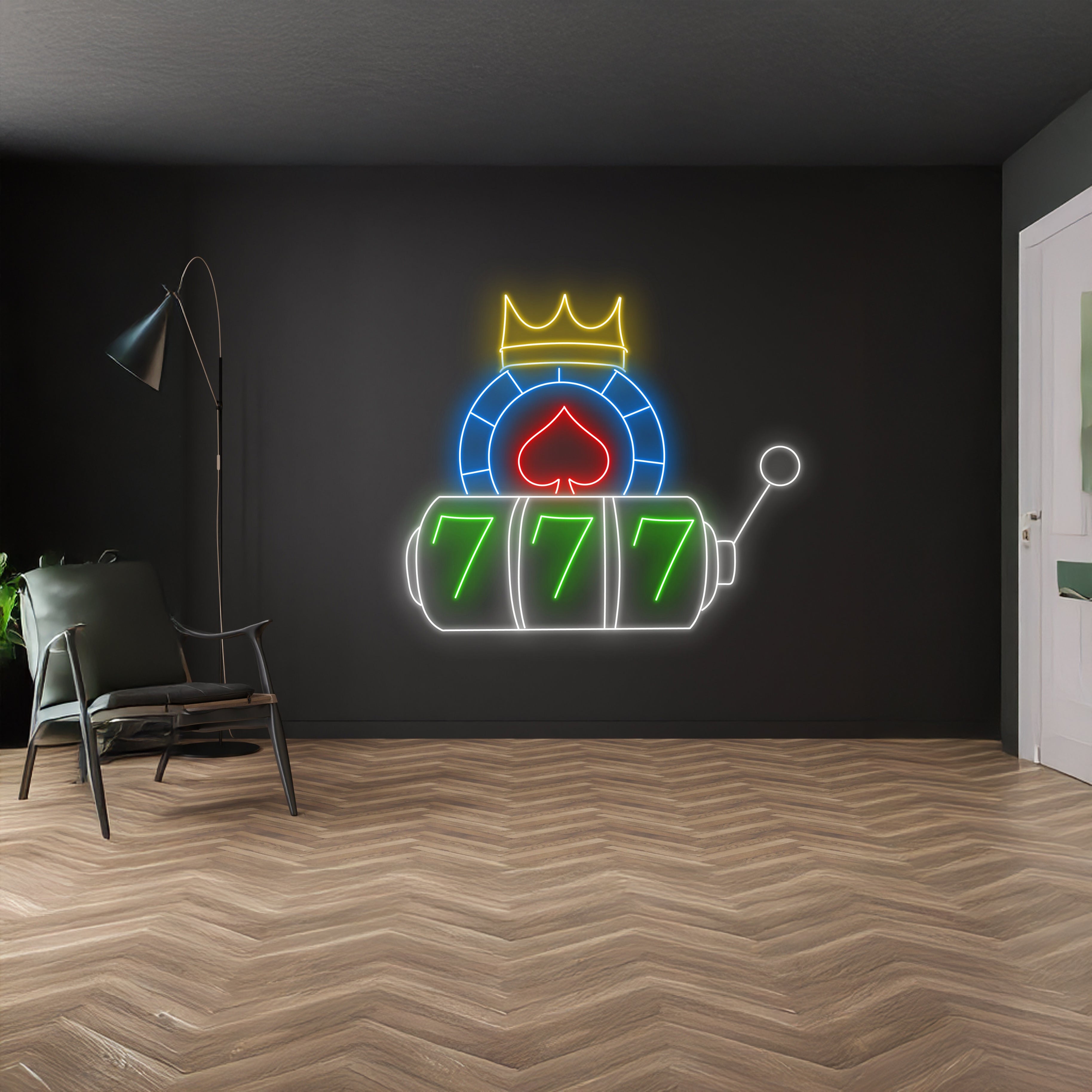 777 Casino Neon Sign Game Player Led Sign | Shineneon