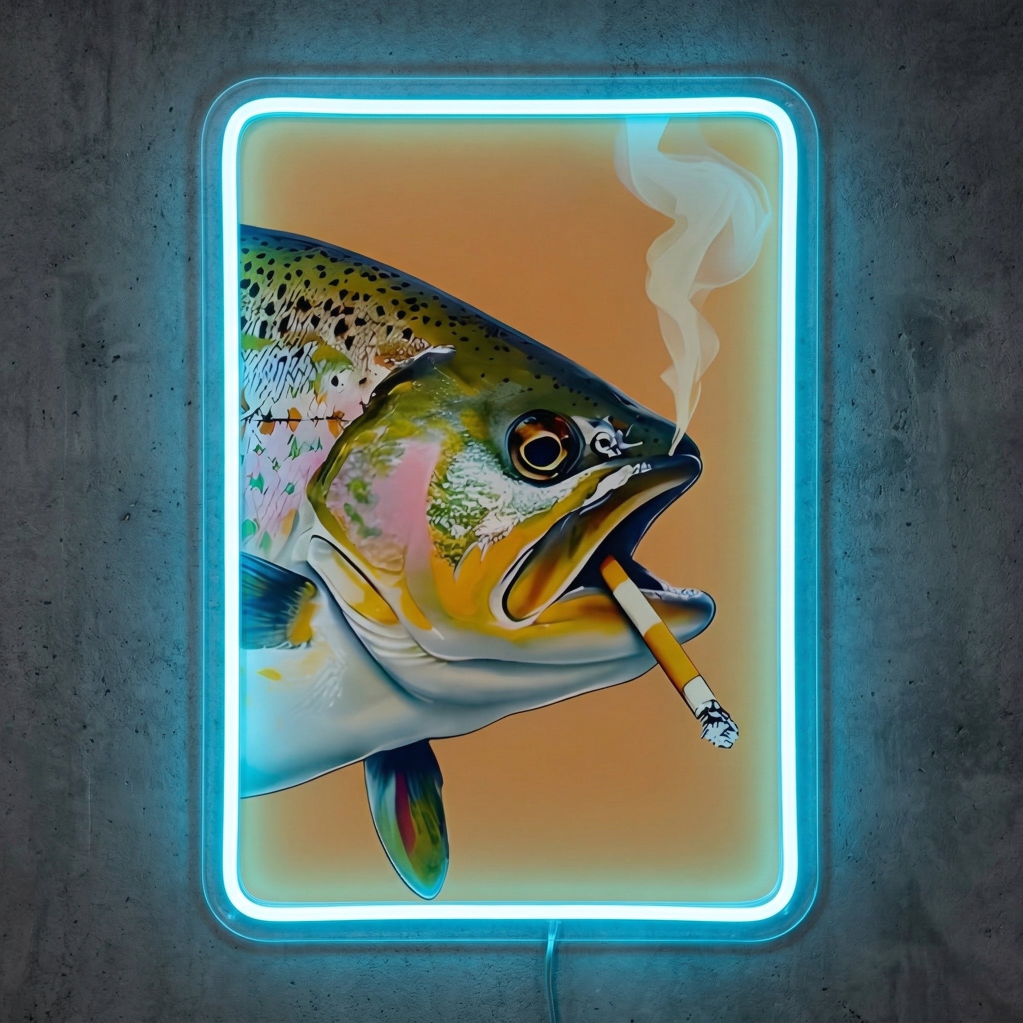 ShineNeon™ Golden Catch Splash neon sign USB Power