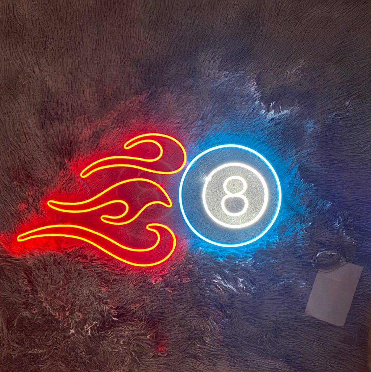 8 Ball Billiards Led Sign Billiards Shop Led Sign - Shineneon