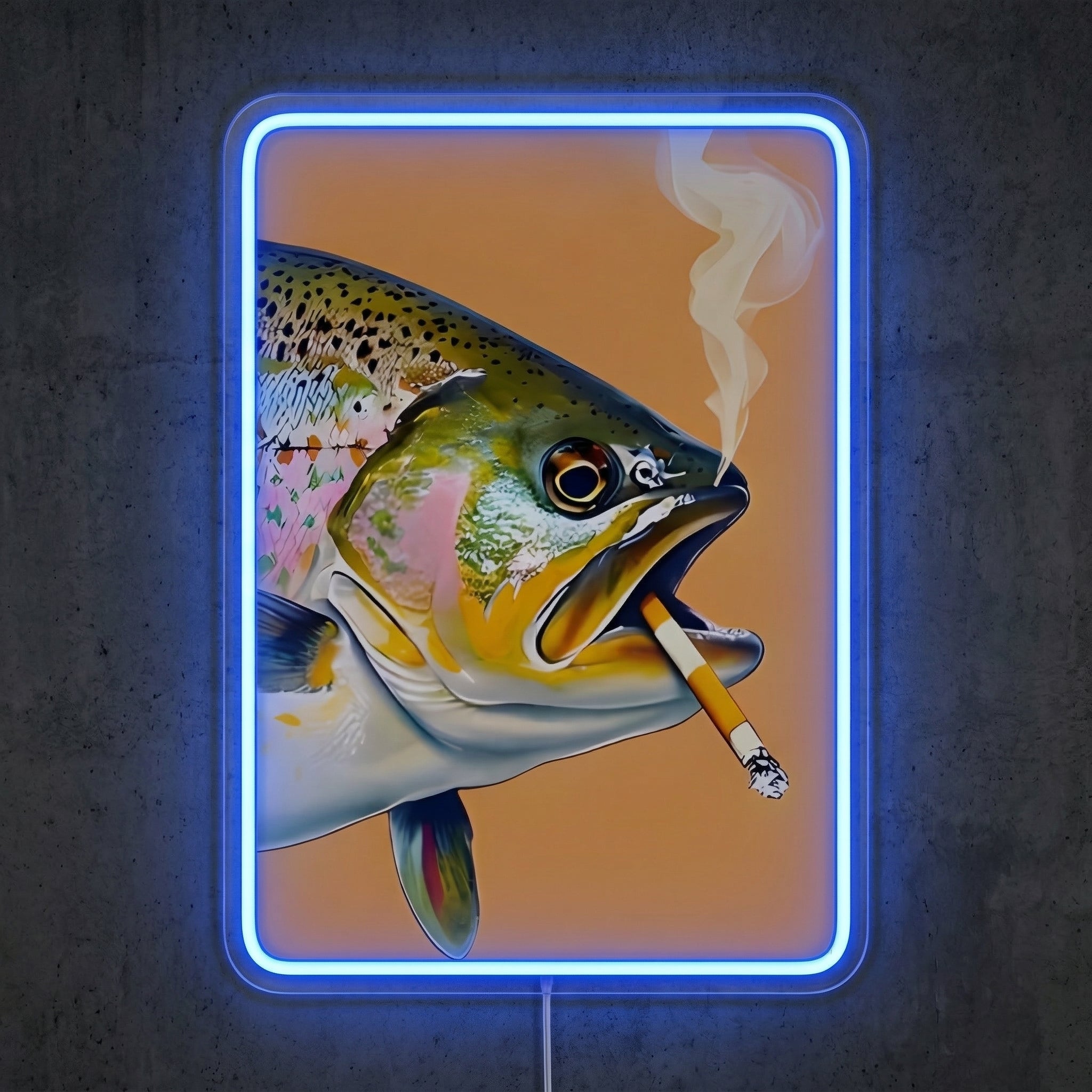 ShineNeon™ Golden Catch Splash neon sign USB Power