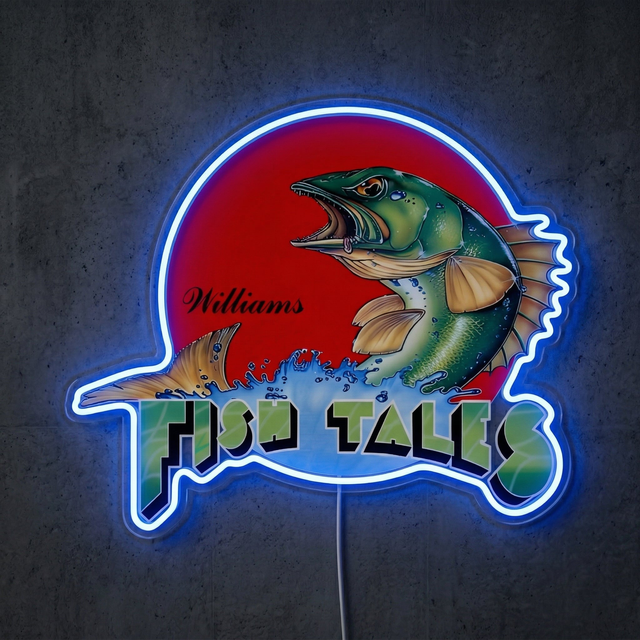 ShineNeon™ Fish Tails neon sign USB Power