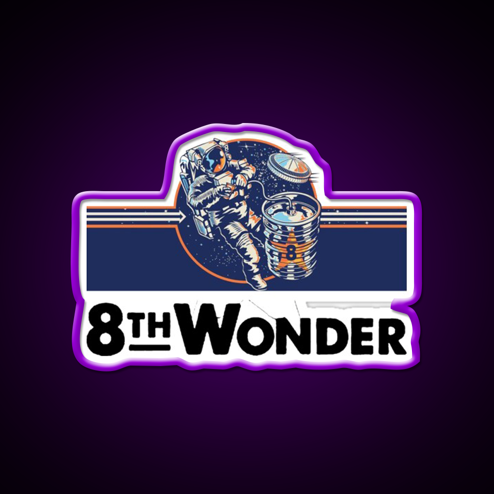 8Th Wonder Brewing Beer Bar Decor Led Neon Sign Rgb Color - LED neon sign view 9