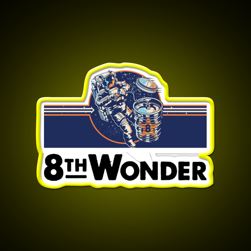 8Th Wonder Brewing Beer Bar Decor Led Neon Sign Rgb Color - LED neon sign view 7