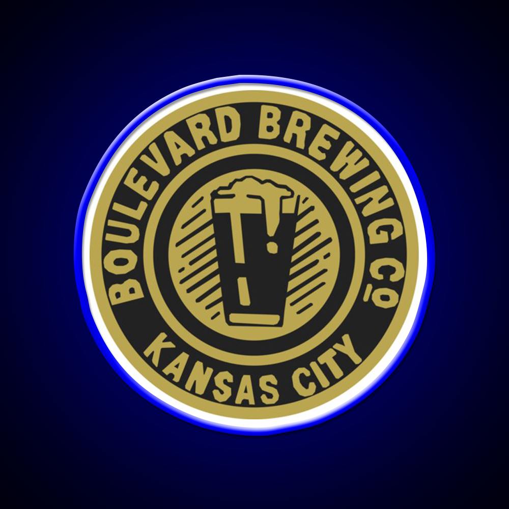 90S Boulevard Beer Co Bottle Cap Beer Bar Decor Led Neon Sign Rgb Color - LED neon sign view 5