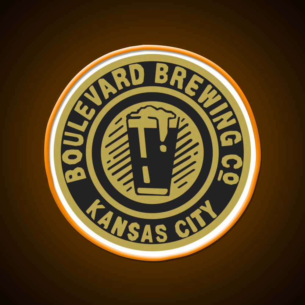 90S Boulevard Beer Co Bottle Cap Beer Bar Decor Led Neon Sign Rgb Color - LED neon sign view 6