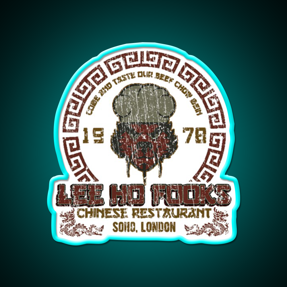 90S China Food Asian Cultural Led Neon Sign Rgb Color