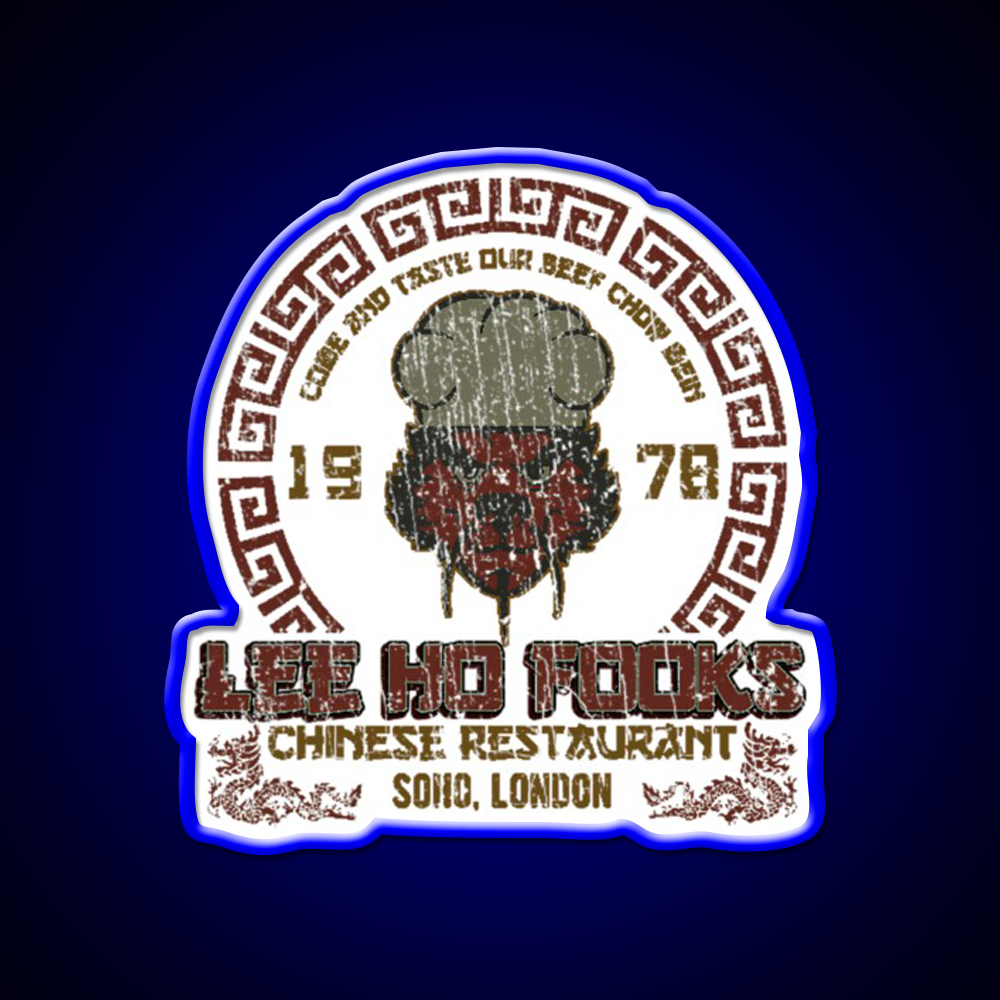 90S China Food Asian Cultural Led Neon Sign Rgb Color