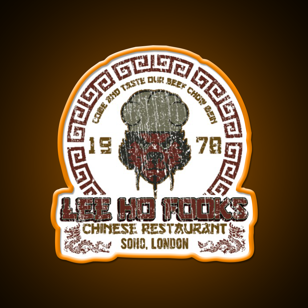 90S China Food Asian Cultural Led Neon Sign Rgb Color