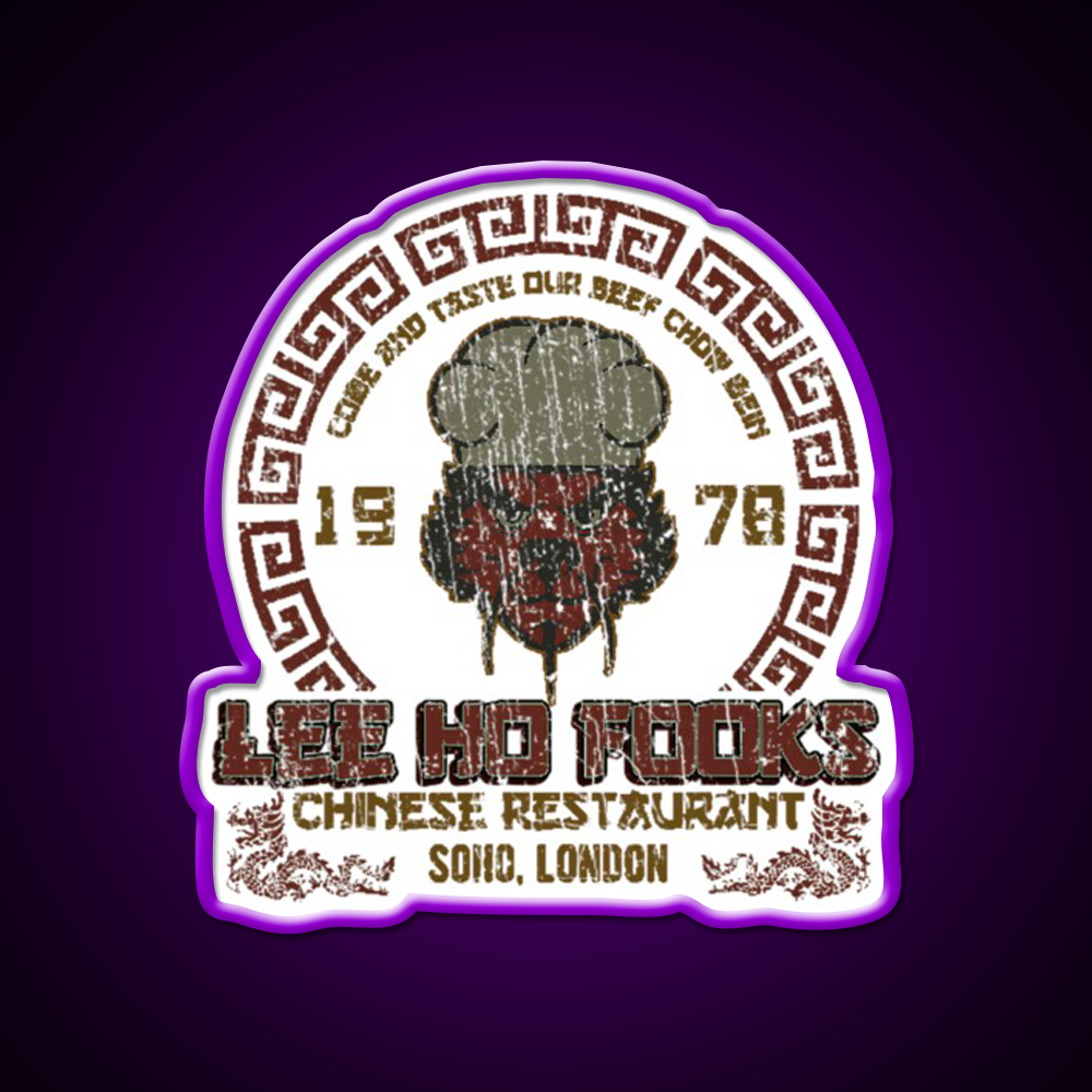 90S China Food Asian Cultural Led Neon Sign Rgb Color