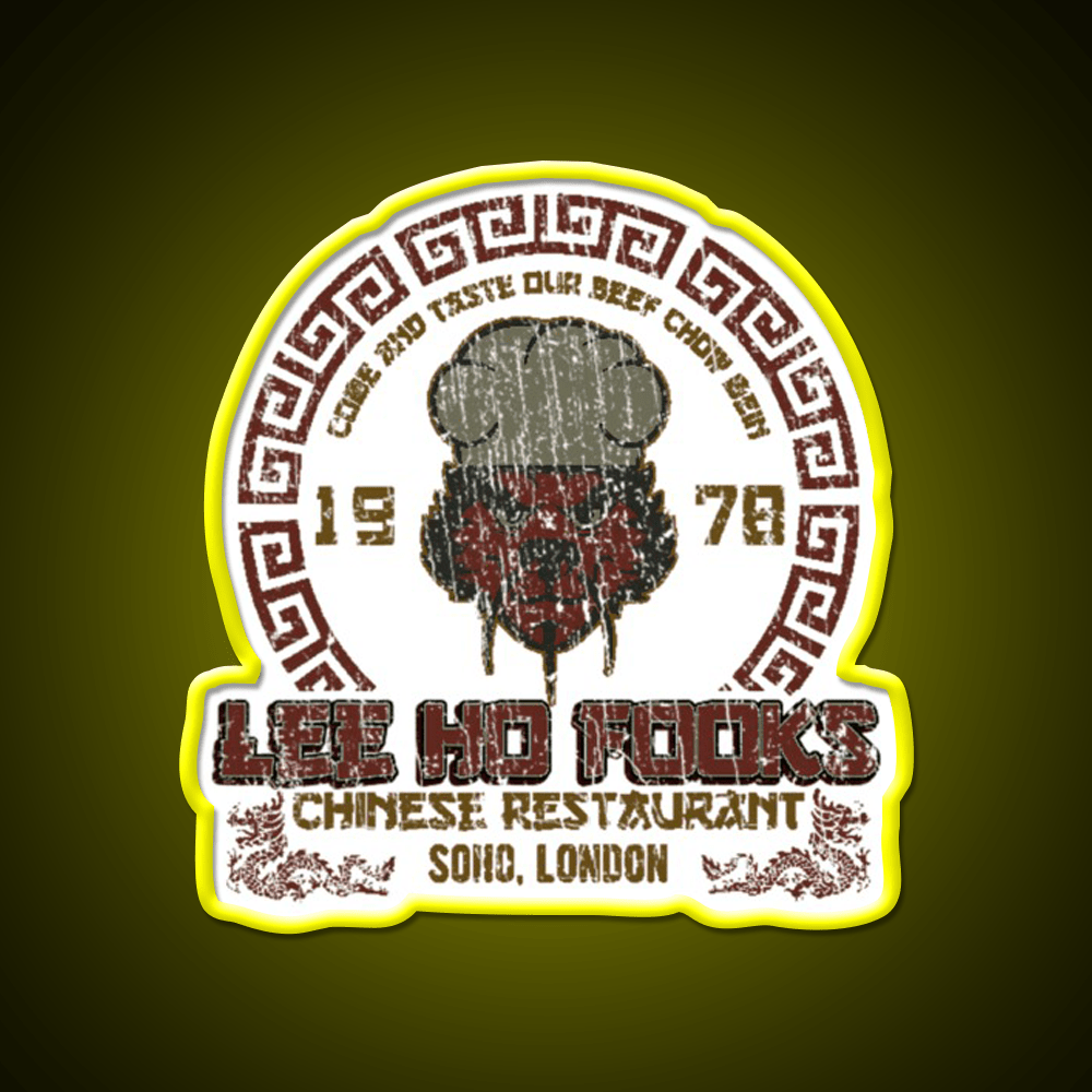 90S China Food Asian Cultural Led Neon Sign Rgb Color - Shineneon