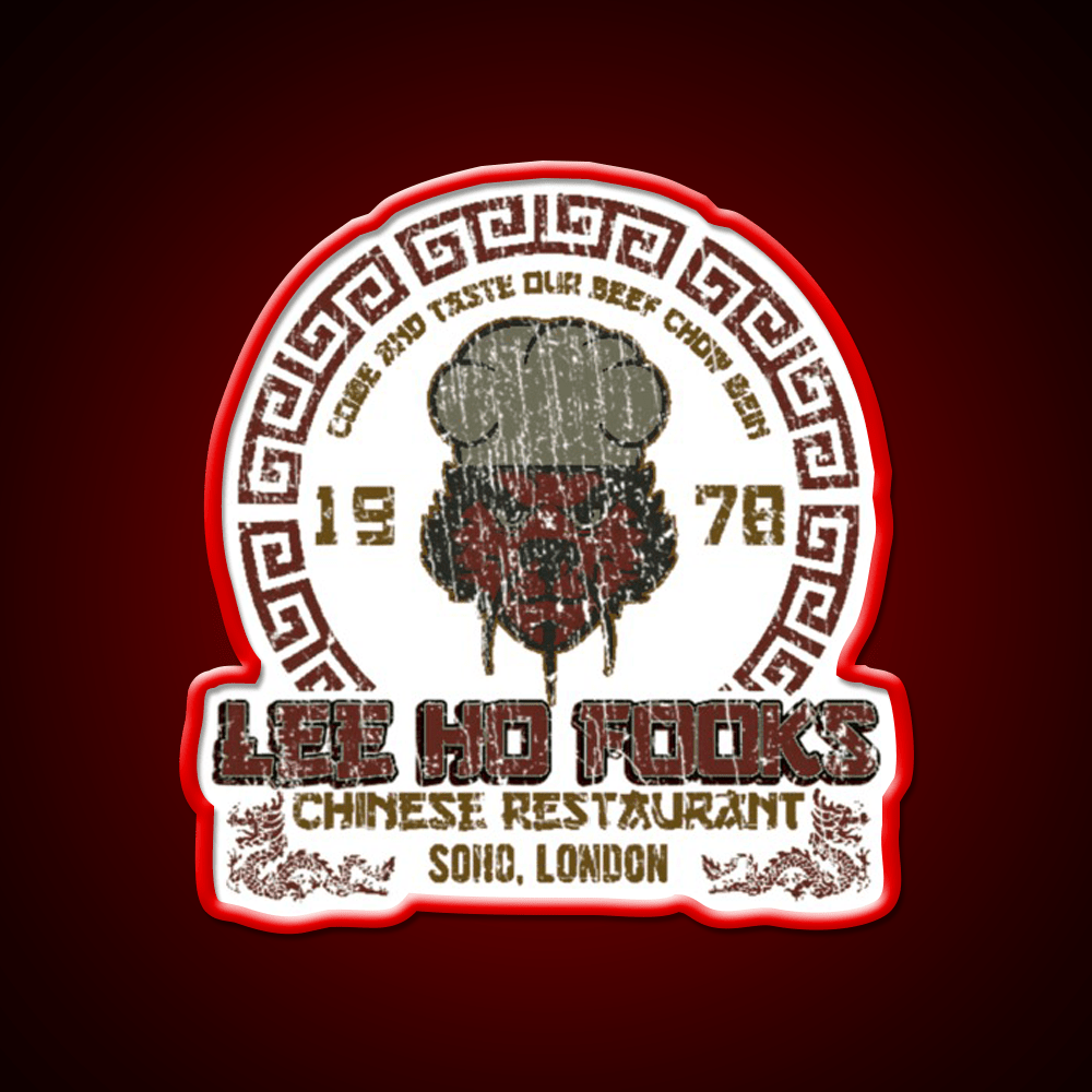 90S China Food Asian Cultural Led Neon Sign Rgb Color - Shineneon