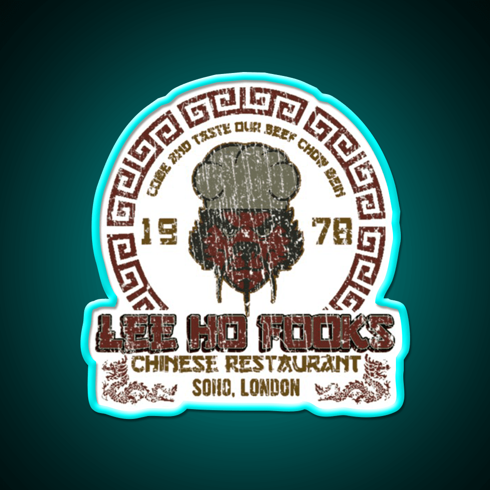 90S China Food Asian Cultural Led Neon Sign Rgb Color - Shineneon