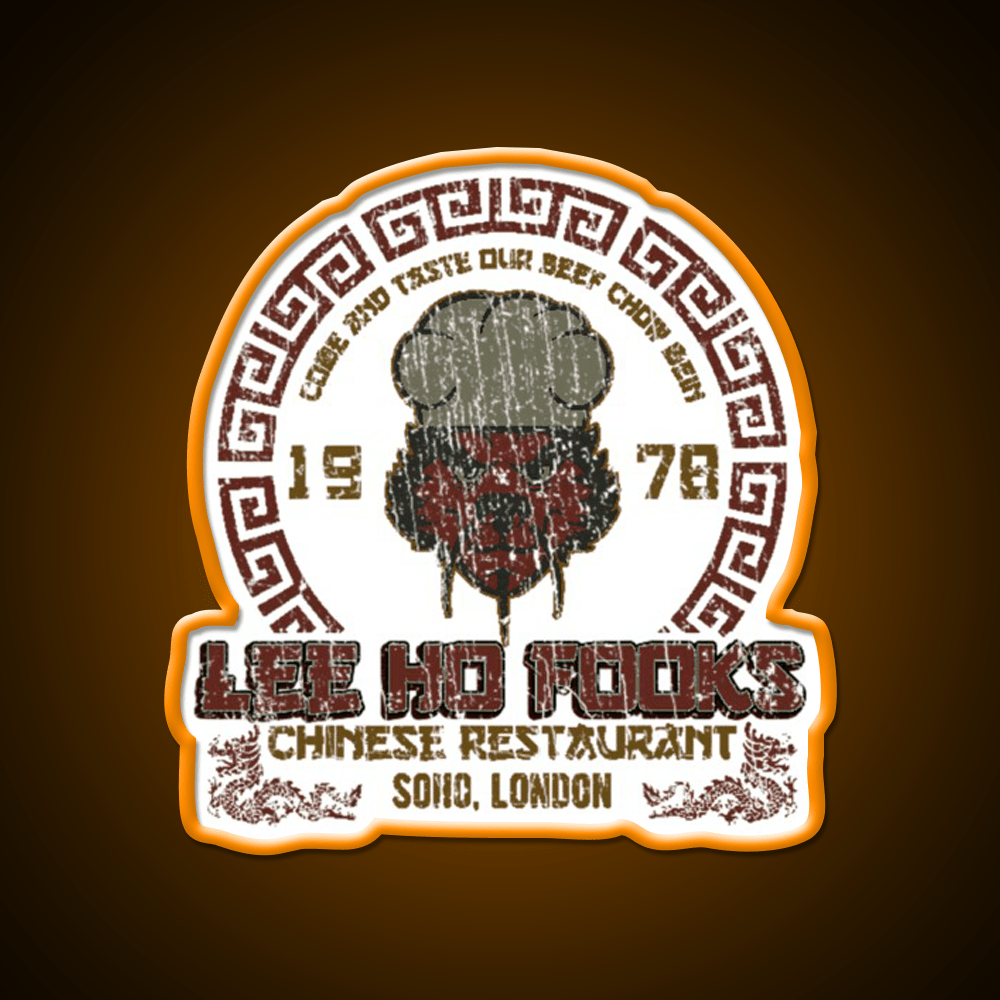 90S China Food Asian Cultural Led Neon Sign Rgb Color - Shineneon