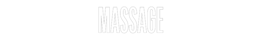 Custom Neon: massage | Shineneon
